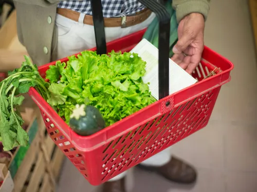 Les ventes en supermarché chutent la dernière semaine du mois,...
