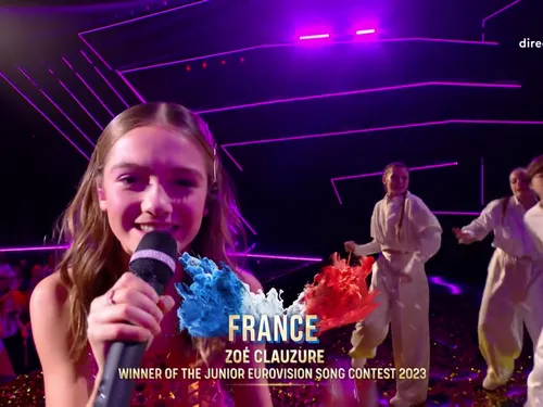 Eurovision Junior 2023 : la France remporte le concours pour la...
