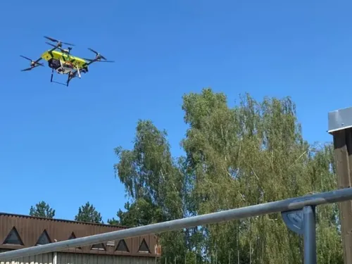 A Rouen, le CHU s'équipe d'un drone défibrillateur