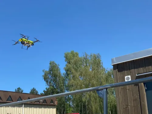 A Rouen, le CHU s'équipe d'un drone défibrillateur
