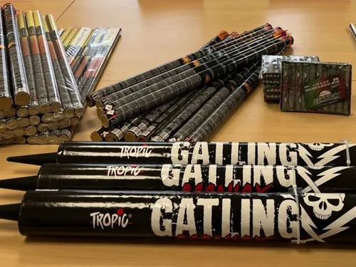 Saisie des douanes : plus de 230 engins pyrotechniques découverts...