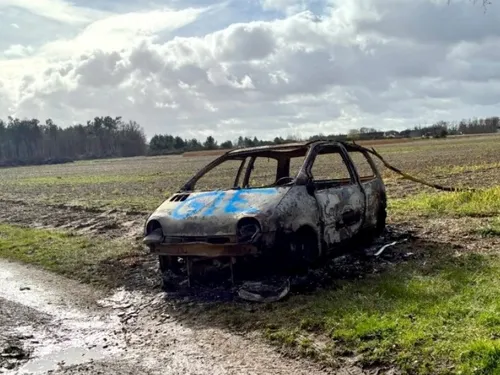 La voiture de cette restauratrice du Loir-et-Cher retrouvée incendiée