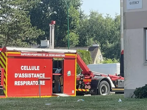 Bihorel : vingt personnes hospitalisées après un incendie