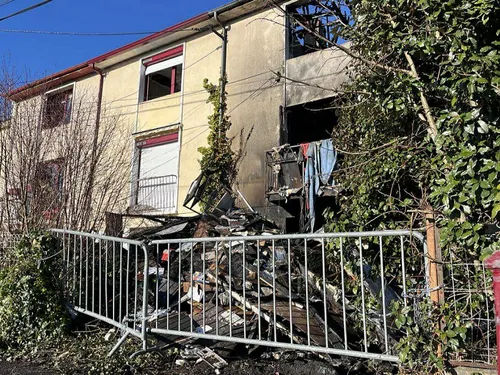 Le Mans : la maison ravagée par le feu dans la nuit du Nouvel-An