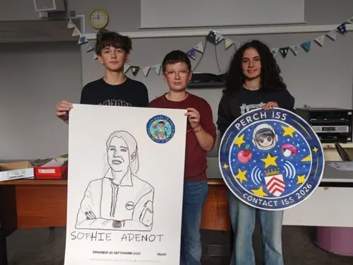 Bellême : des collégiens du Perche en contact radio avec l'ISS