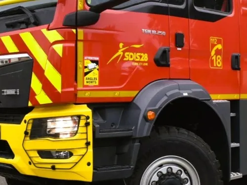 Nogent-le-Rotrou : feu d'appartement dans la rue du Perche