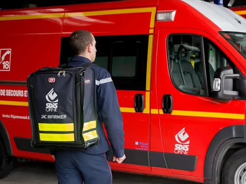 Des pompiers normands sur le front des incendies en Bretagne 
