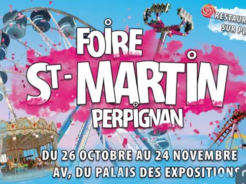 Foire Saint Martin 2024 : C'est Parti pour 1 mois de sensations...