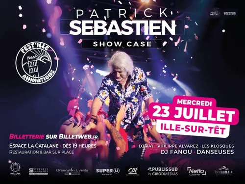Patrick Sébastien en Show Case, ce soir à Ille-sur-têt.