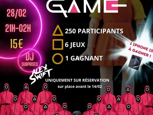 SQUID GAME : Mettez vous dans la peau d'un joueur, de la série,...