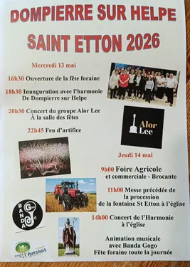 Fête de St etton 