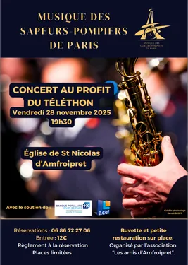 La Musique des Sapeurs Pompiers de Paris à l'Orée de Mormal pour un...