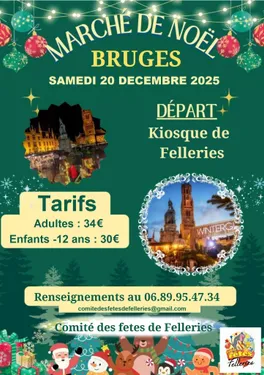 Marché de Noël à Bruges 