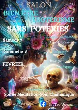 Salon du bien être et de l'ésotérisme à Sars Poteries 