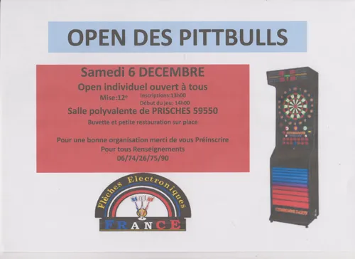 Concours de flechettes