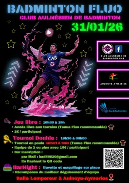 4ieme edition du Badfluo par le CAB