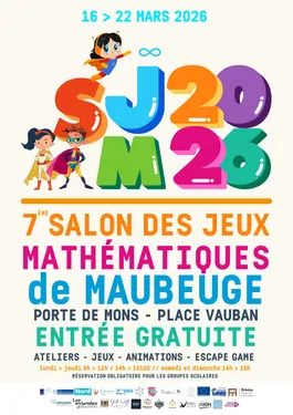 Salon des Jeux Mathématiques et Numériques de Maubeuge 