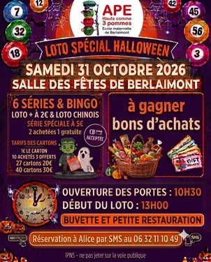 Loto d'Halloween 