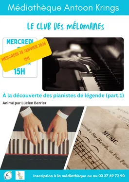 A la découverte des pianistes légendaires