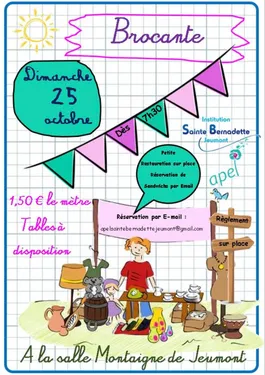 Brocante de l’Apel Sainte Bernadette 
