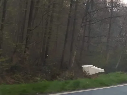 Le Nouvion-en-Thiérache : le radar de chantier de la RD1043 encore...