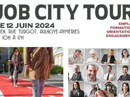 Aulnoye-Aymeries : Job City Tour le 12 juin sous les toits de l’Eden