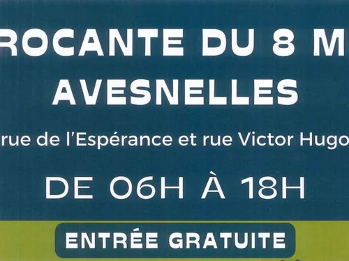 Avesnelles : une belle brocante ce mercredi 8 mai