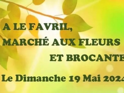 Le Favril : brocante et fête communale ce dimanche 19 mai 