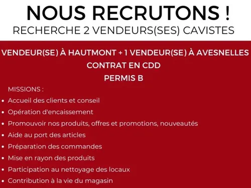 Hautmont / Avesnelles : les caves Carpentier recrutent