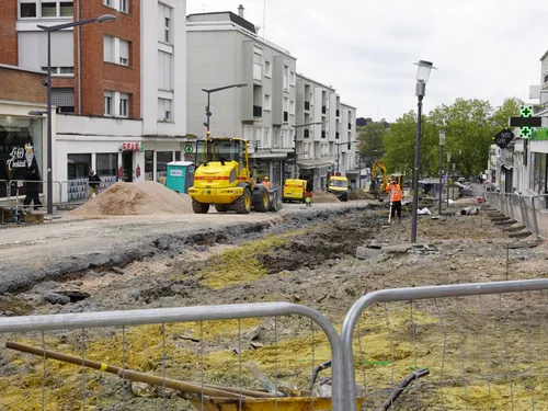 Maubeuge - Travaux avenue Mabuse : encore un peu de patience ...