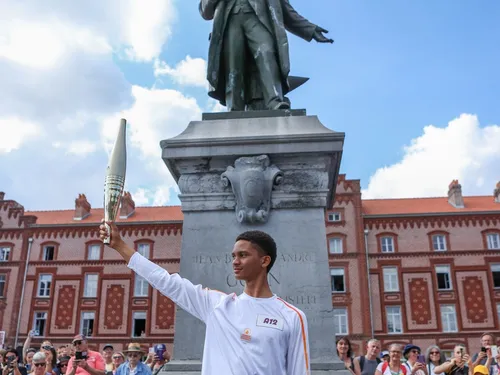 La Flamme Olympique est passée par Guise