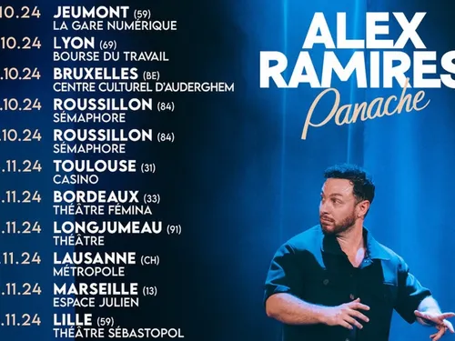 Jeumont : Alex Ramirès de retour le 11 octobre avec « Panache » !