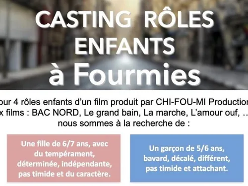 Fourmies : la boite de production « CHI-FOU-MI » organise un casting