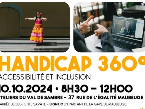  Maubeuge : le forum Handicap 360 aujourd’hui aux Ateliers du Val...