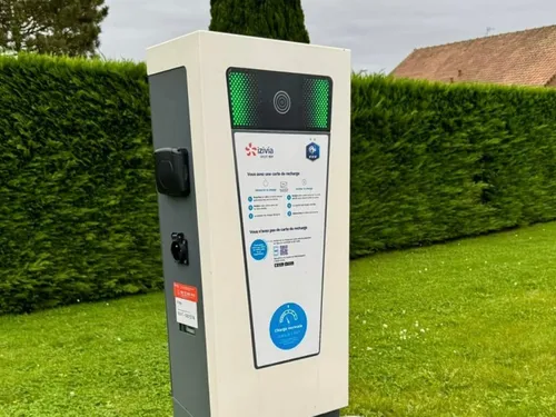 Jeumont : une nouvelle borne de recharge pour véhicules électriques  