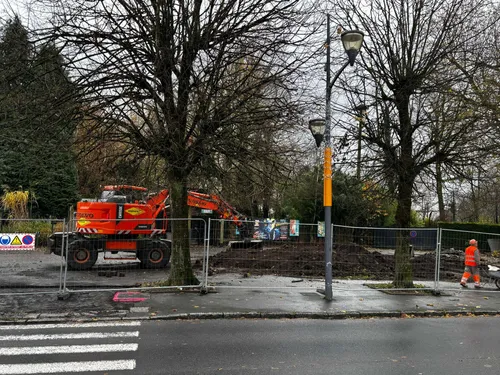 Début de la transformation des abords du Parc Zoologique de Maubeuge