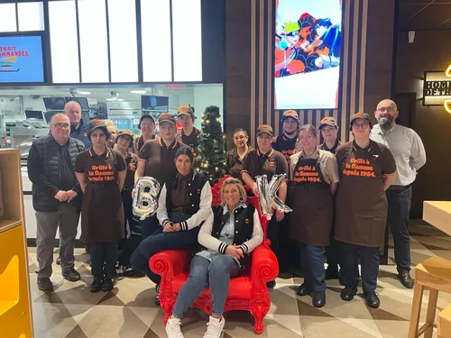 Sonia Plisson, une sambrienne à la tête du Burger King...