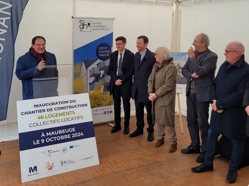 Maubeuge : la construction d’une nouvelle résidence...