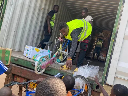 Feignies - Des tonnes de matériels sont arrivés à bon port