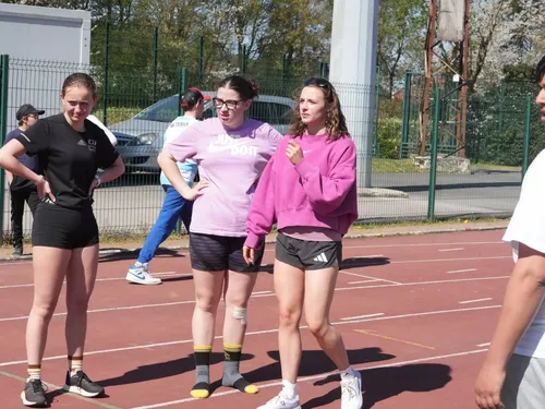 Chloé Galet en coach de luxe pour ces jeunes athlètes de l'ESA 59