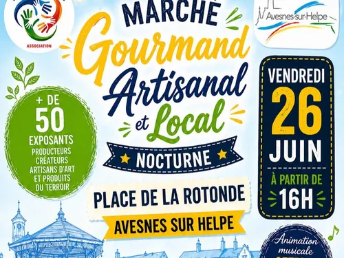 Marché gourmant artisanal et local