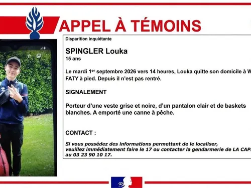 disparition inquiétante en Thiérache 