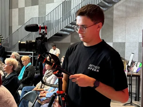 Fourmies :  Arthur Humbert se lance dans la production audiovisuelle