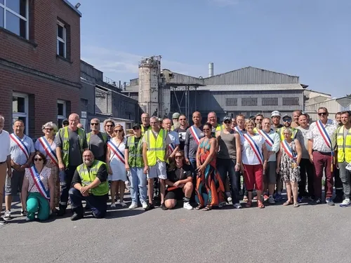 Flaumont-Waudrechies : la colère des 59 salariés de RHI Magnesita