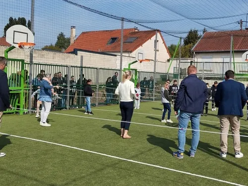 Boué : une double inauguration sportive