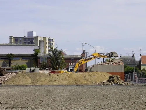 Maubeuge : ça bouge sur le chantier du futur centre de formation BTP