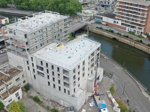 Maubeuge : le chantier de « La Clouterie » avance bien