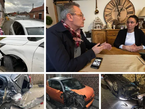 La Longueville - Six accidents devant son domicile : des...