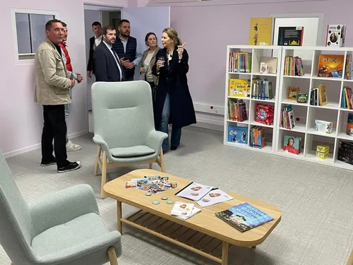 Landrecies : l'inauguration d’une antenne de Mots et Merveilles