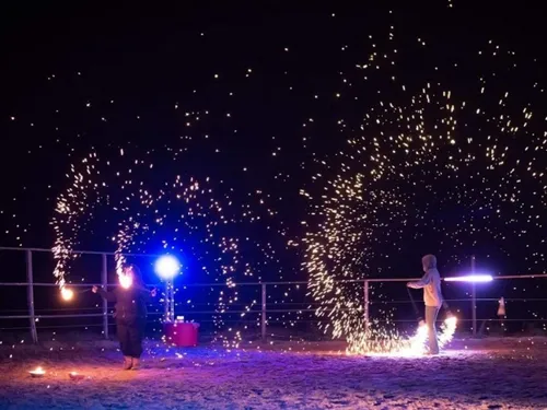 Dimont : nouveau show pyrotechnique par Equestri'Arts 